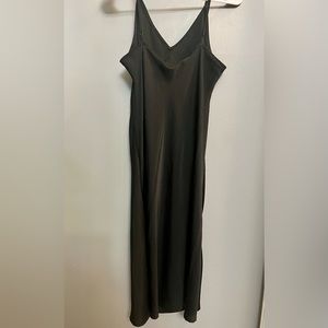 Black Slip dress l